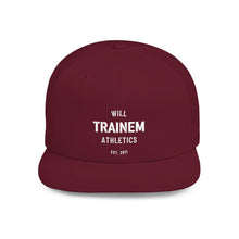 Load image into Gallery viewer, Will Trainem Athletics Flat Bill Snapback