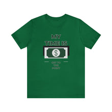 Load image into Gallery viewer, Will Trainem Athletics My time = Money Unisex Short Sleeve Tee
