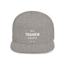 Load image into Gallery viewer, Will Trainem Athletics Flat Bill Snapback