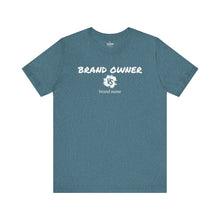 Load image into Gallery viewer, Will Trainem Athletics "BRAND OWNER vs brand name" Unisex Tshirt