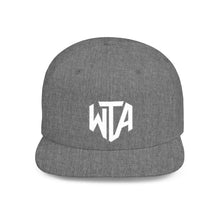 Load image into Gallery viewer, Will Trainem Athletics "WTA" Flat Bill Snapback
