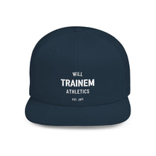 Load image into Gallery viewer, Will Trainem Athletics Flat Bill Snapback