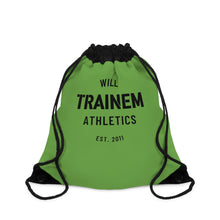 Load image into Gallery viewer, Will Trainem Athletics drawstring Bag (Green)