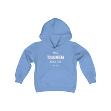 Load image into Gallery viewer, Will Trainem Athletics Youth Heavy Blend Hooded Sweatshirt