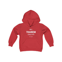 Load image into Gallery viewer, Will Trainem Athletics Youth Heavy Blend Hooded Sweatshirt