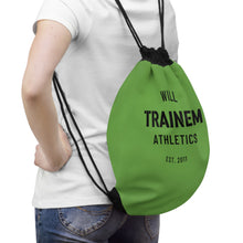Load image into Gallery viewer, Will Trainem Athletics drawstring Bag (Green)