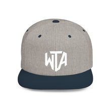 Load image into Gallery viewer, Will Trainem Athletics "WTA" Flat Bill Snapback
