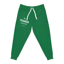 Load image into Gallery viewer, Will Trainem Athletics Green Athletic Joggers