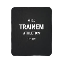 Load image into Gallery viewer, Will Trainem Athletics Fleece Sherpa Blanket