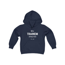Load image into Gallery viewer, Will Trainem Athletics Youth Heavy Blend Hooded Sweatshirt