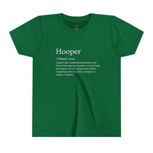 Load image into Gallery viewer, Will Trainem Athletics "Definition of a Hooper" Youth Short Sleeve Tee