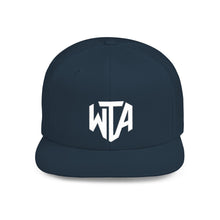 Load image into Gallery viewer, Will Trainem Athletics "WTA" Flat Bill Snapback