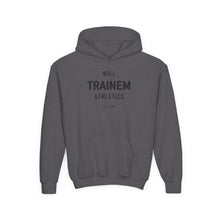 Load image into Gallery viewer, Will Trainem Athletics Youth Heavy Blend Hooded Sweatshirt