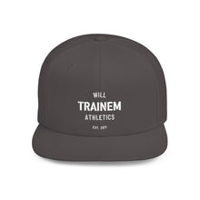 Load image into Gallery viewer, Will Trainem Athletics Flat Bill Snapback
