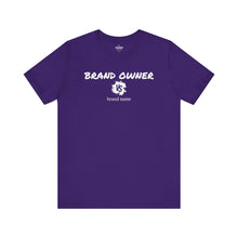 Load image into Gallery viewer, Will Trainem Athletics &quot;BRAND OWNER vs brand name&quot; Unisex Tshirt
