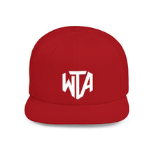 Load image into Gallery viewer, Will Trainem Athletics "WTA" Flat Bill Snapback
