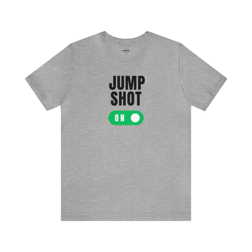 Will Trainem Athletics Jump Shot ON Unisex Short Sleeve Tee