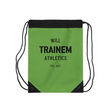 Load image into Gallery viewer, Will Trainem Athletics drawstring Bag (Green)
