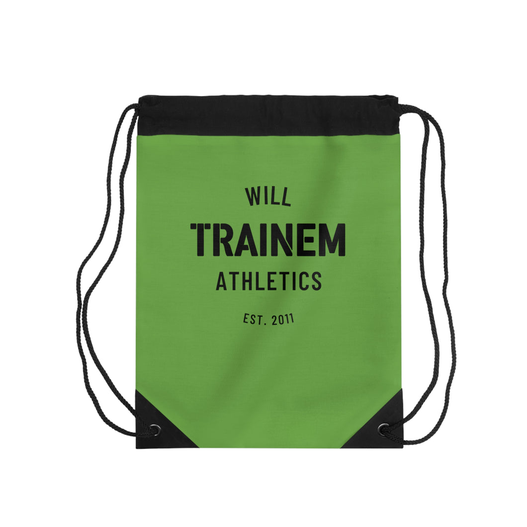 Will Trainem Athletics drawstring Bag (Green)