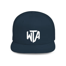Load image into Gallery viewer, Will Trainem Athletics "WTA" Flat Bill Snapback
