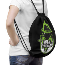 Load image into Gallery viewer, Will Trainem Athletics drawstring Bag (Black)
