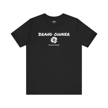 Load image into Gallery viewer, Will Trainem Athletics &quot;BRAND OWNER vs brand name&quot; Unisex Tshirt

