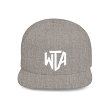Load image into Gallery viewer, Will Trainem Athletics "WTA" Flat Bill Snapback
