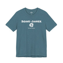 Load image into Gallery viewer, Will Trainem Athletics &quot;BRAND OWNER vs brand name&quot; Unisex Tshirt
