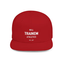 Load image into Gallery viewer, Will Trainem Athletics Flat Bill Snapback
