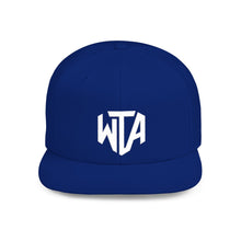 Load image into Gallery viewer, Will Trainem Athletics "WTA" Flat Bill Snapback

