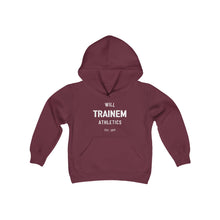 Load image into Gallery viewer, Will Trainem Athletics Youth Heavy Blend Hooded Sweatshirt
