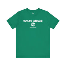 Load image into Gallery viewer, Will Trainem Athletics &quot;BRAND OWNER vs brand name&quot; Unisex Tshirt

