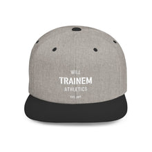 Load image into Gallery viewer, Will Trainem Athletics Flat Bill Snapback
