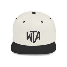 Load image into Gallery viewer, Will Trainem Athletics "WTA" Flat Bill Snapback
