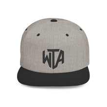 Load image into Gallery viewer, Will Trainem Athletics "WTA" Flat Bill Snapback
