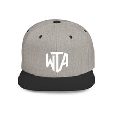 Load image into Gallery viewer, Will Trainem Athletics "WTA" Flat Bill Snapback
