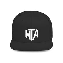 Load image into Gallery viewer, Will Trainem Athletics "WTA" Flat Bill Snapback

