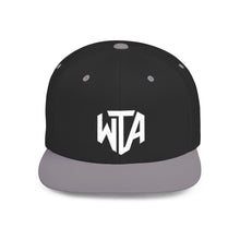 Load image into Gallery viewer, Will Trainem Athletics "WTA" Flat Bill Snapback
