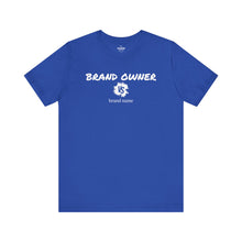 Load image into Gallery viewer, Will Trainem Athletics &quot;BRAND OWNER vs brand name&quot; Unisex Tshirt
