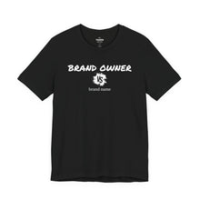 Load image into Gallery viewer, Will Trainem Athletics &quot;BRAND OWNER vs brand name&quot; Unisex Tshirt
