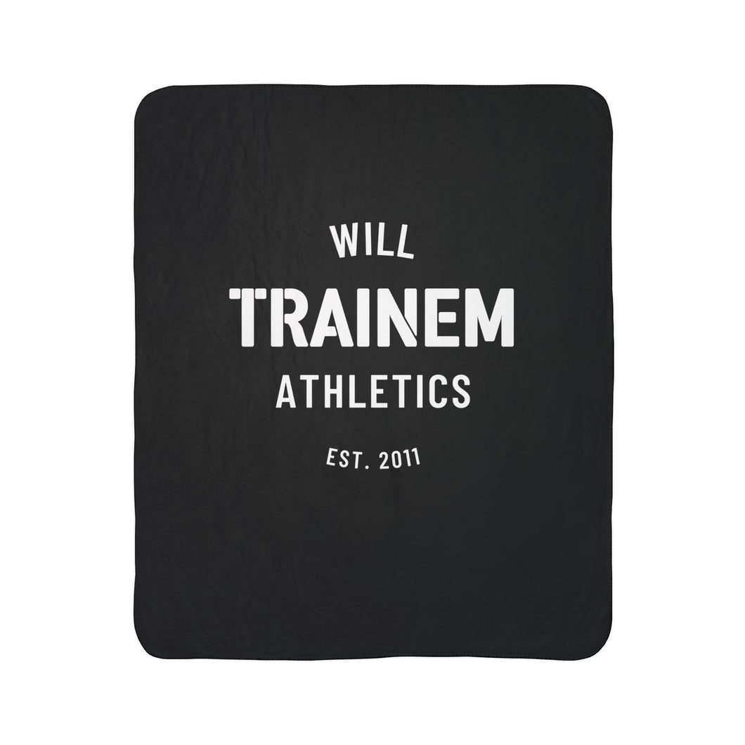 Will Trainem Athletics Fleece Sherpa Blanket