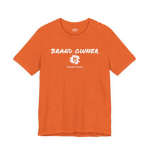 Load image into Gallery viewer, Will Trainem Athletics &quot;BRAND OWNER vs brand name&quot; Unisex Tshirt
