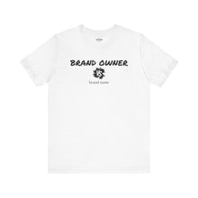 Load image into Gallery viewer, Will Trainem Athletics &quot;BRAND OWNER vs brand name&quot; Unisex Tshirt
