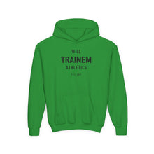 Load image into Gallery viewer, Will Trainem Athletics Youth Heavy Blend Hooded Sweatshirt
