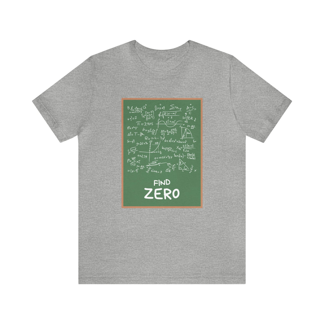 Will Trainem Athletics Find Zer0 Unisex Short Sleeve Tee