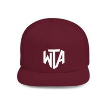 Load image into Gallery viewer, Will Trainem Athletics "WTA" Flat Bill Snapback
