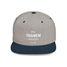 Load image into Gallery viewer, Will Trainem Athletics Flat Bill Snapback
