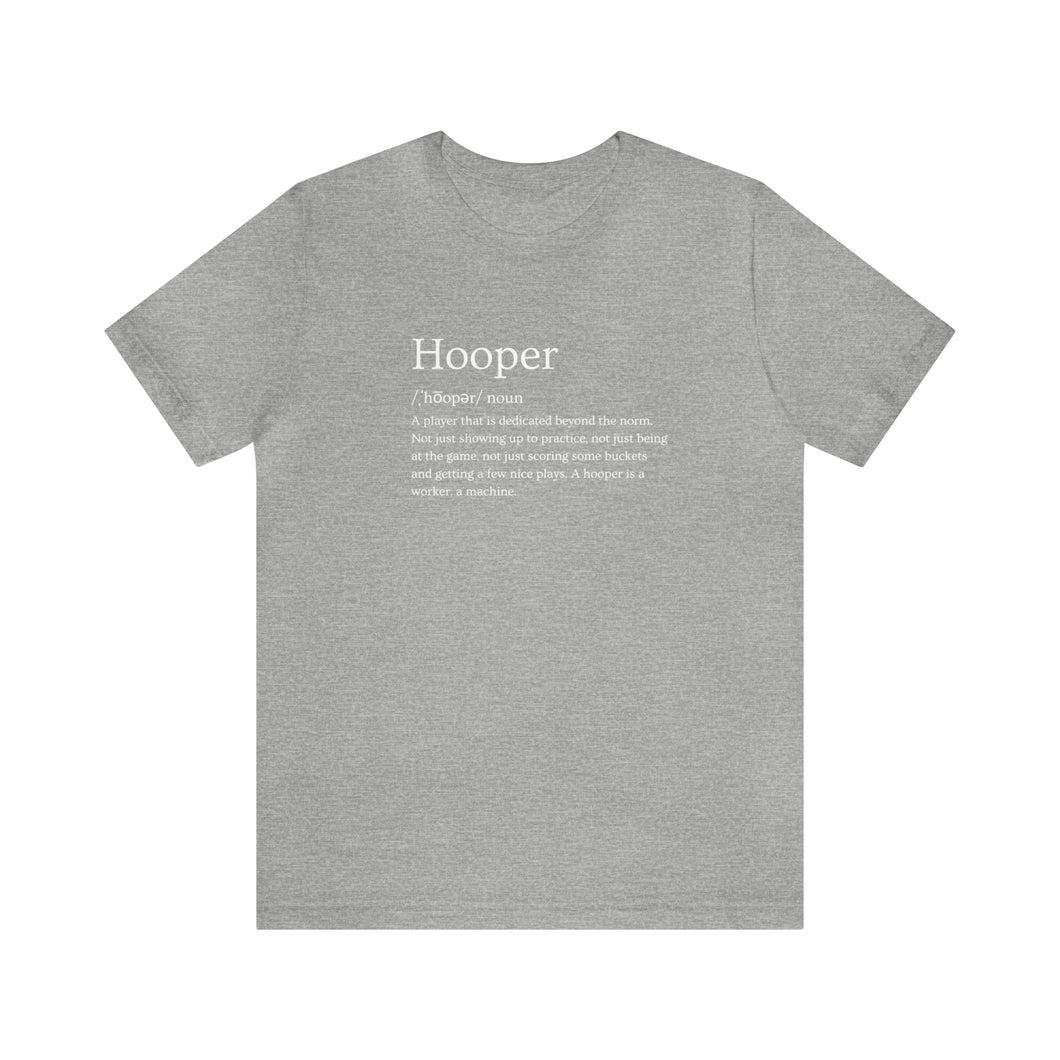 Will Trainem Athletics Definition of a Hooper Unisex Tshirt