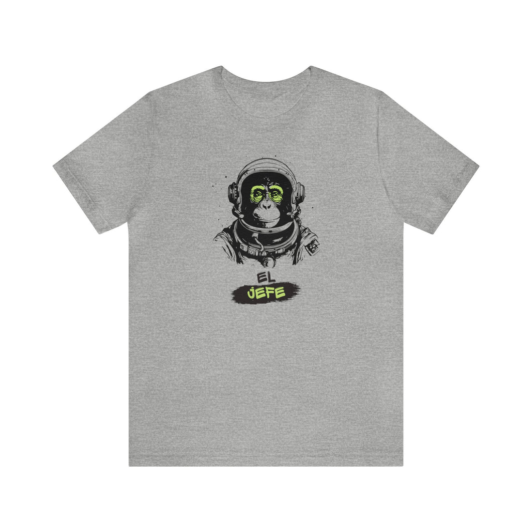 Will Trainem Athletics  Space Monkey El Jefe Unisex Short Sleeve Tee