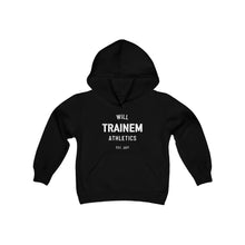 Load image into Gallery viewer, Will Trainem Athletics Youth Heavy Blend Hooded Sweatshirt
